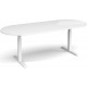 Elev8 Touch Adjustable Radial End Boardroom Table